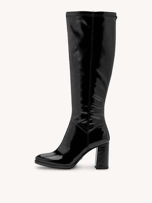 Stiefel, BLACK PATENT, hi-res