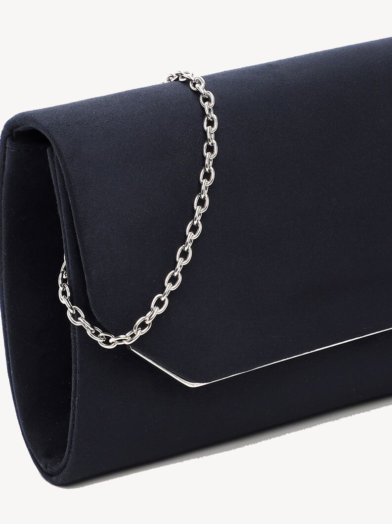 Clutch bag, blue, hi-res