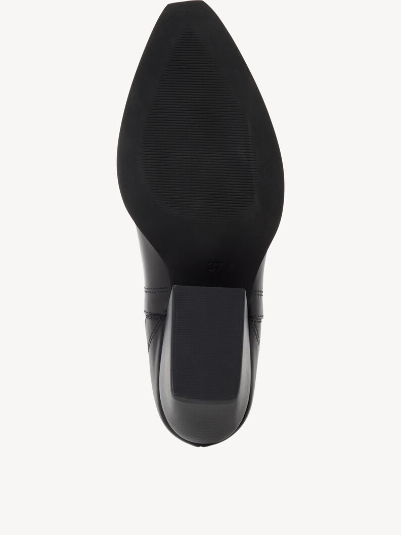Leder Chelsea Boot - schwarz, BLACK LEATHER, hi-res
