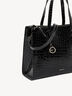 Shopping bag - black, black-kroko, hi-res