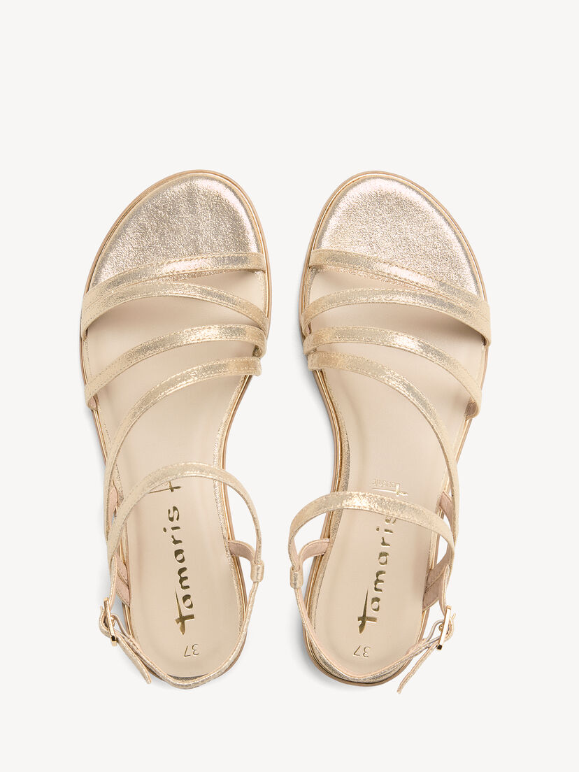 Sandaal - beige, CHAMPAGNE MET., hi-res