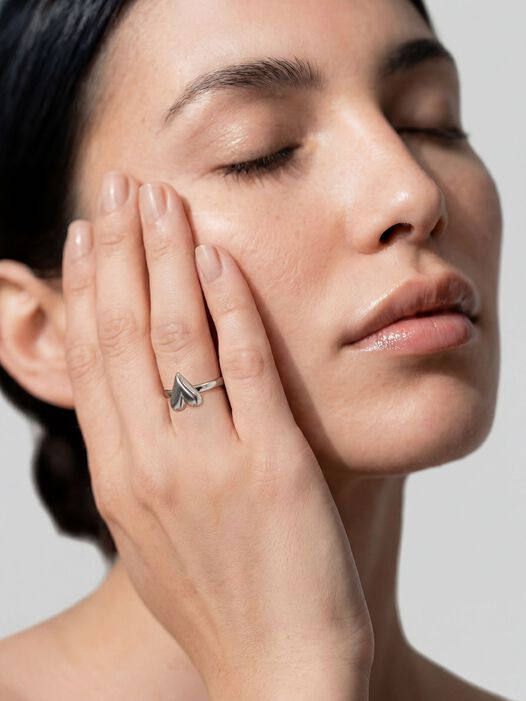 Ringe, zilver, hi-res