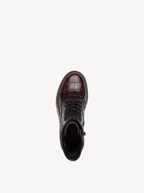 Stiefelette, BORDEAUX CROCO, hi-res