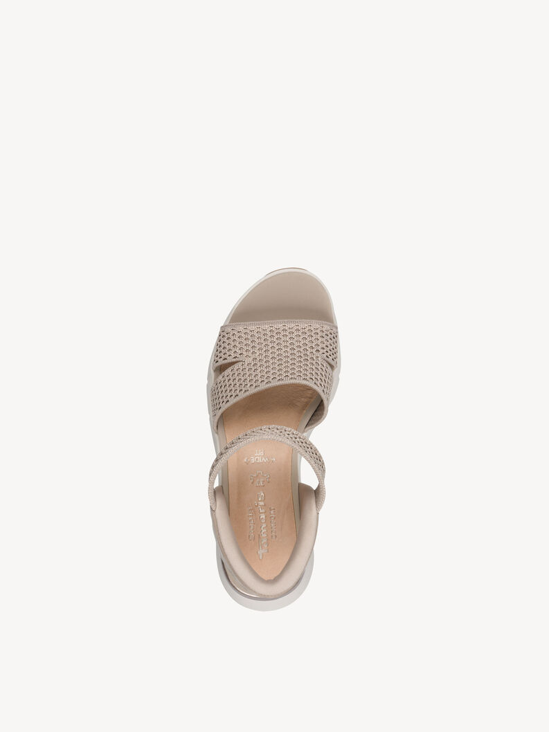 Sandaletter - beige, TAUPE, hi-res