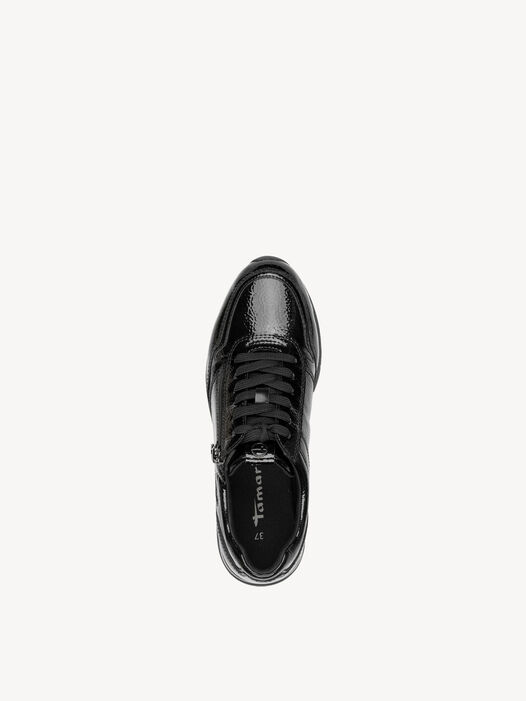 Sneaker, BLACK PATENT, hi-res