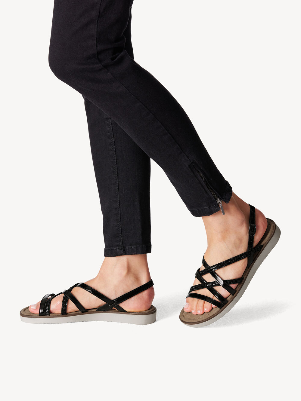 tamaris sandalen sale schwarz