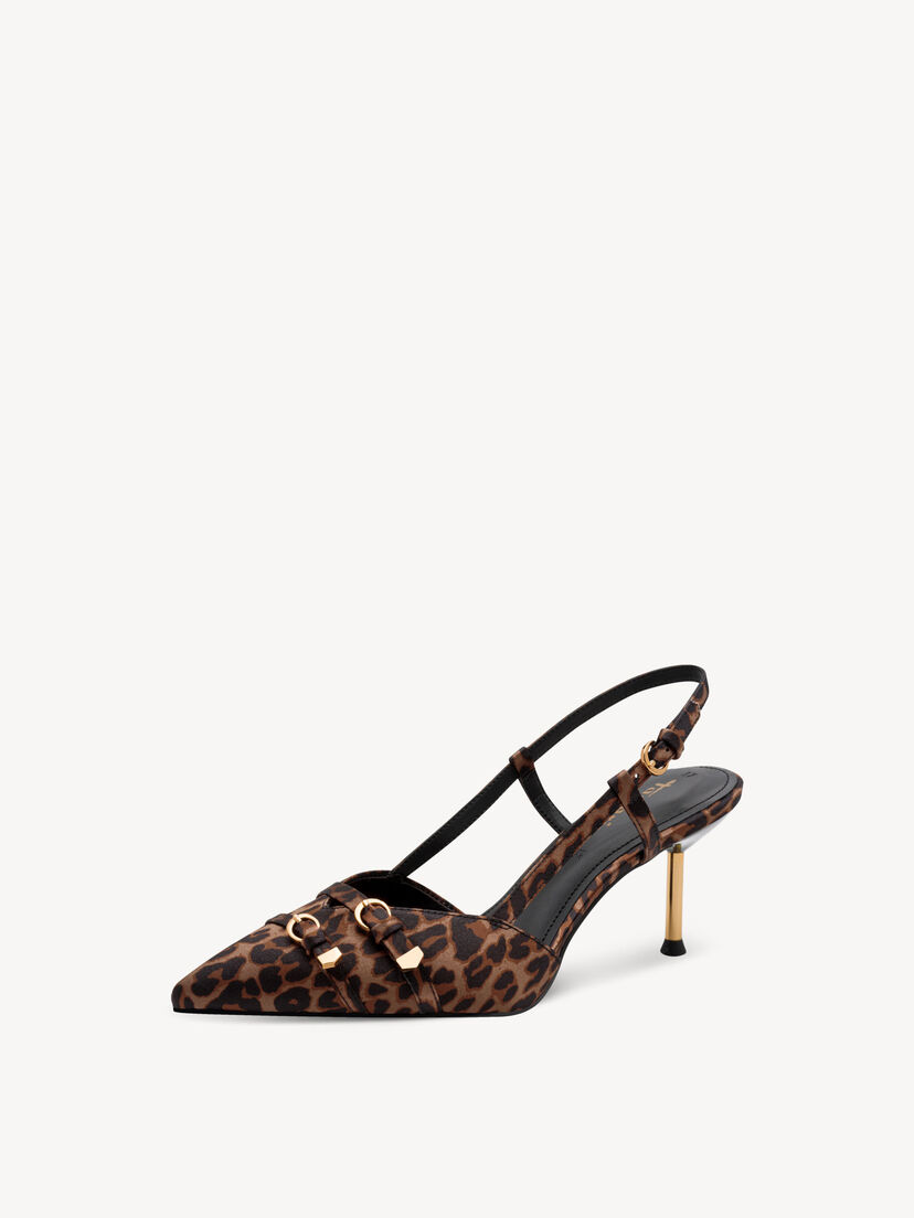 Slingpumps - bruin, LEOPARD, hi-res
