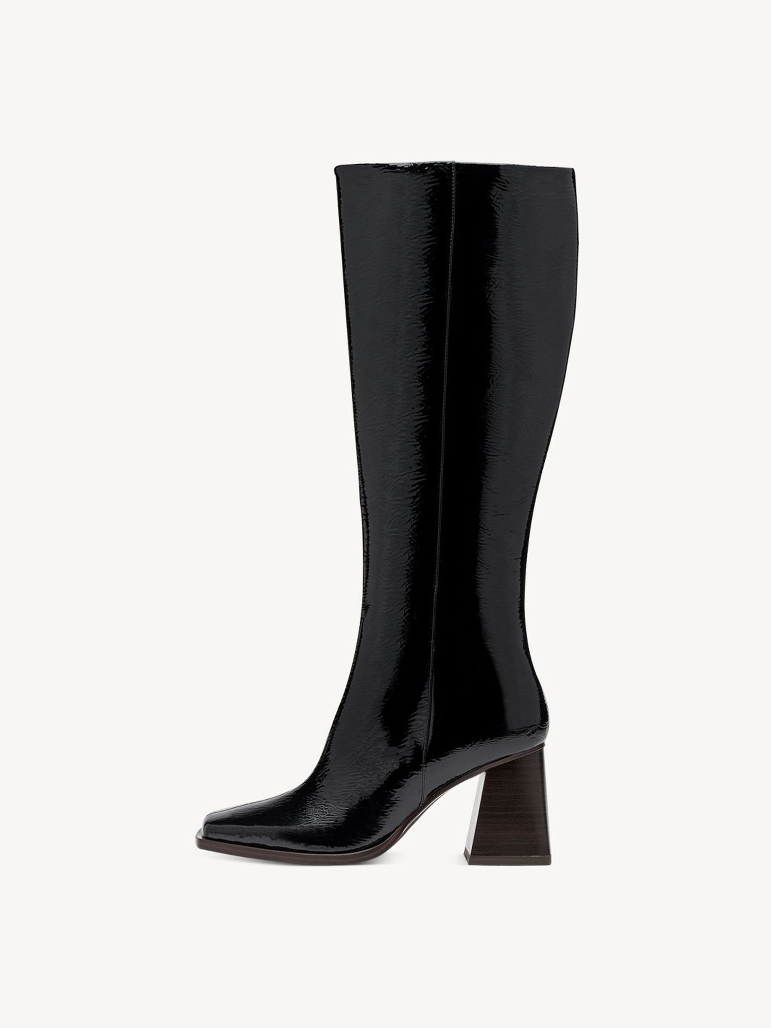 Bottes Chaudes En Cuir Tamaris Femme - Taille 38 - Noir - Neuf Sans Boîte