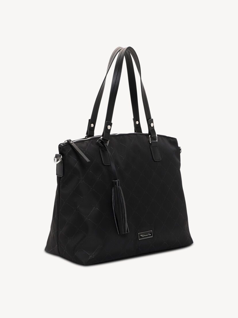 Shopper - zwart, black, hi-res