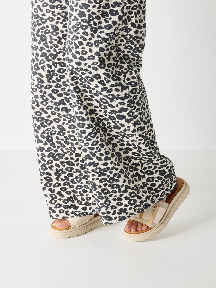 Leren Slipper - beige, IVORY NUBUC, hi-res