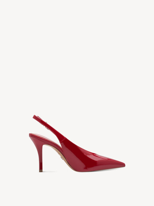 Slingpumps, RED, hi-res