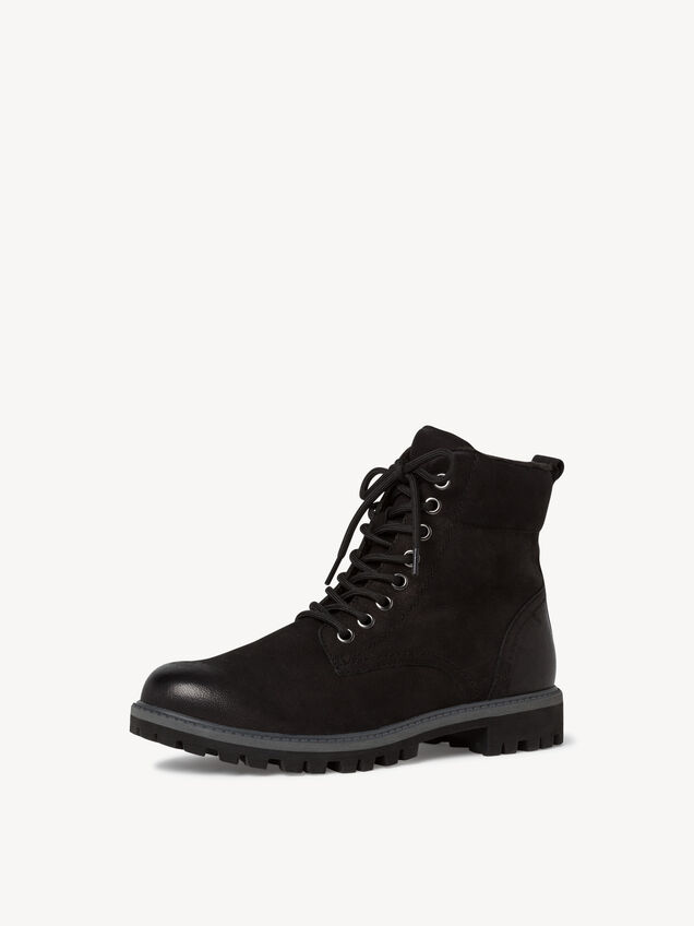 Tamaris Femme Comfort Bottines Plates à Lacets - Bottes Tendance Confortables 8-85107-43