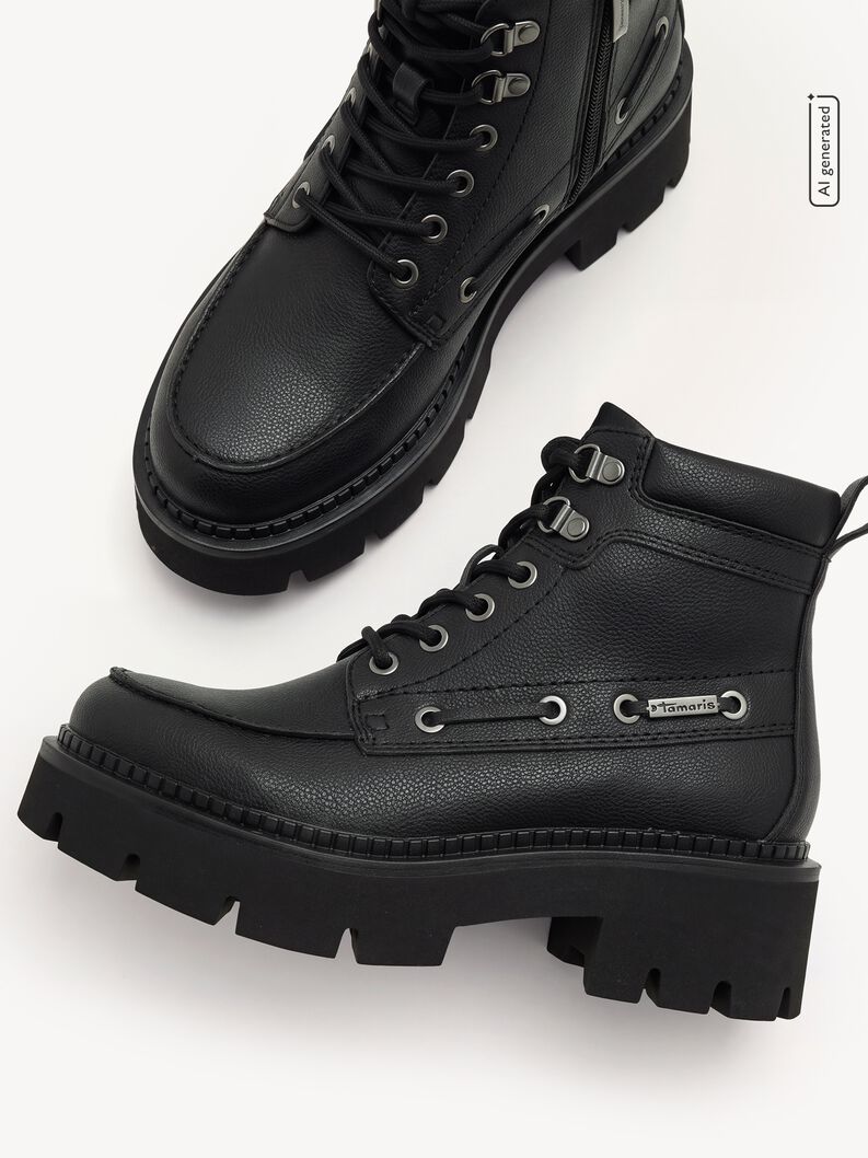Bottine - noir, BLACK, hi-res