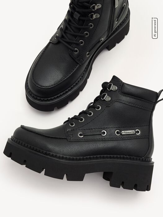 Enkellaarsje, BLACK, hi-res