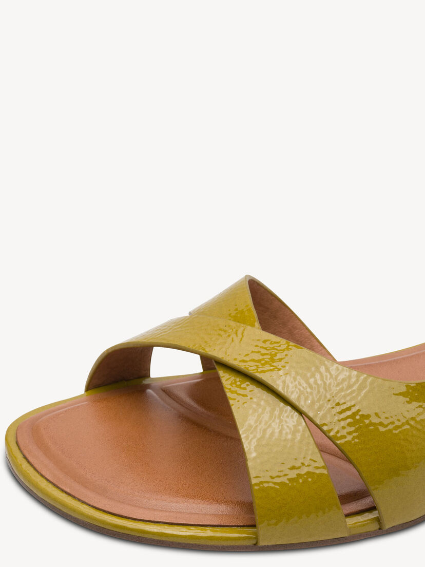 Sandaal - groen, OLIVE PATENT, hi-res