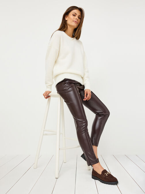 Leather trousers, Chocolate Torte, hi-res