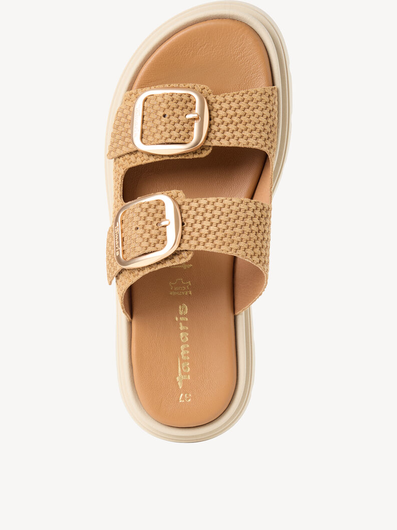 Ciabatte - marrone, BROWN STRUCT., hi-res