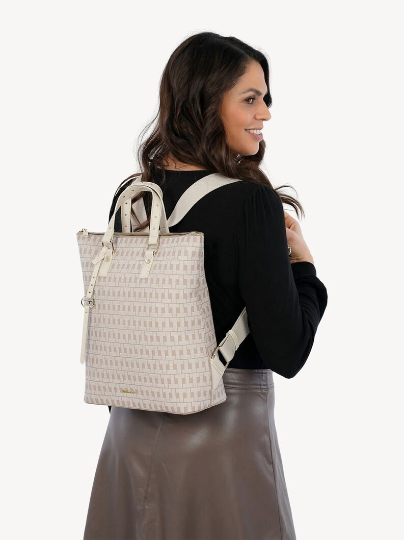 Backpack - beige, lighttaupe, hi-res