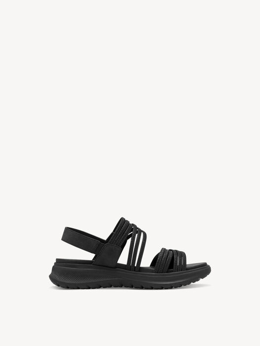 Sandaal, BLACK UNI, hi-res