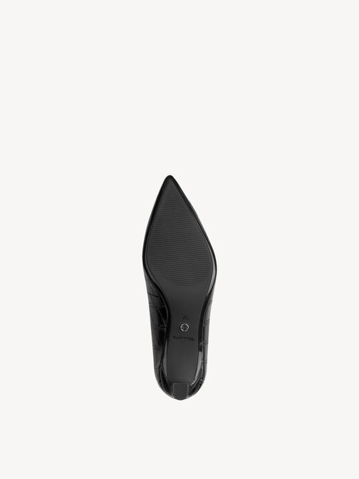 Escarpin, BLACK CROCO, hi-res