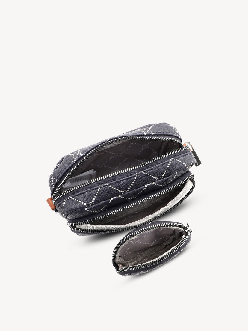 Schoudertas - blauw, blue, hi-res