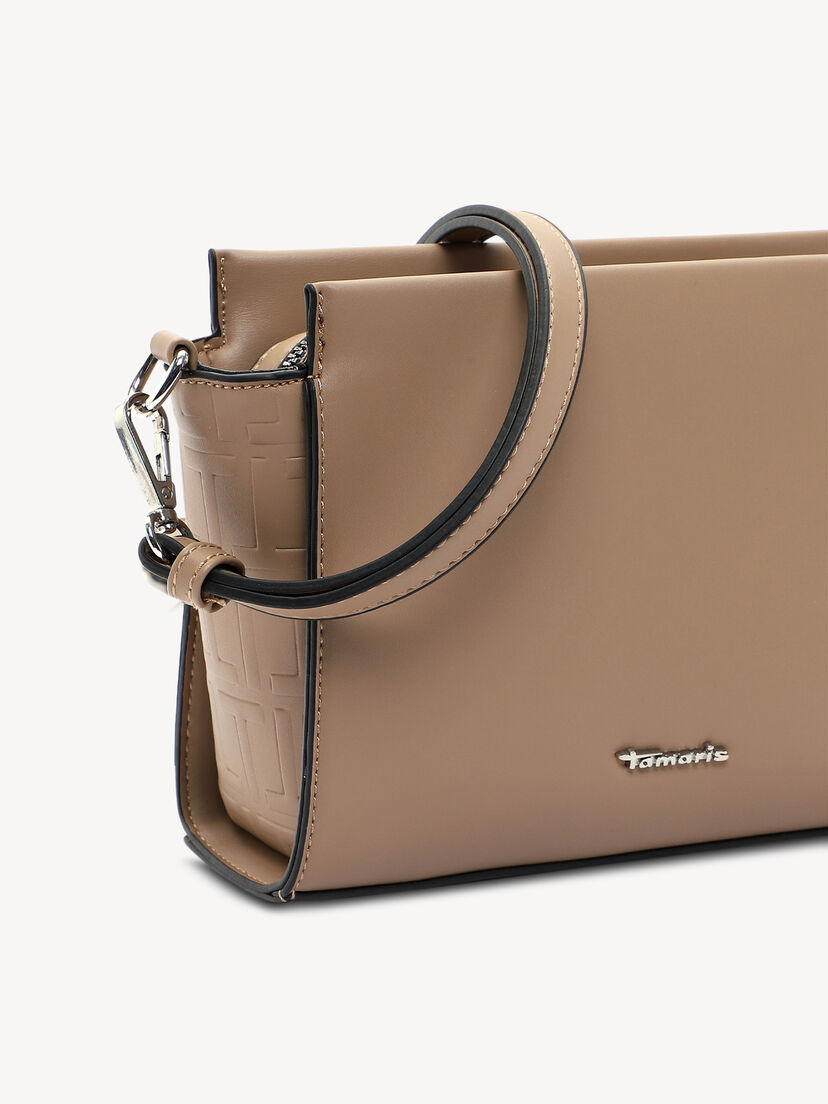 Schoudertas - bruin, taupe, hi-res