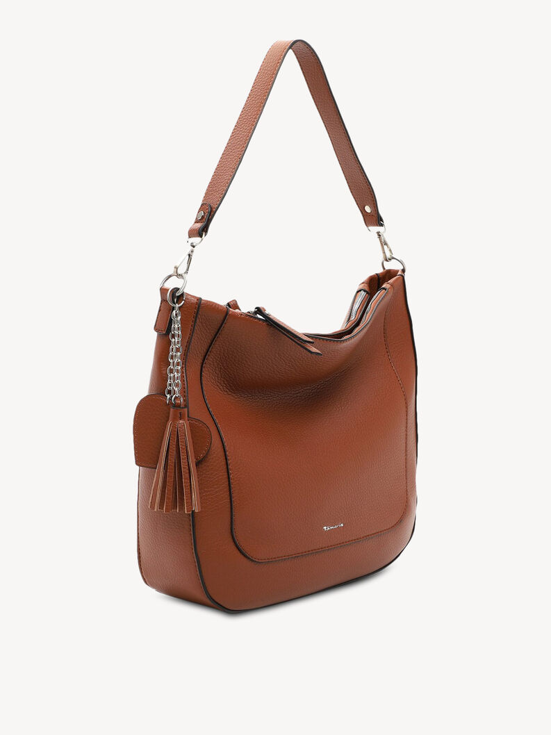 Handtas - bruin, cognac, hi-res