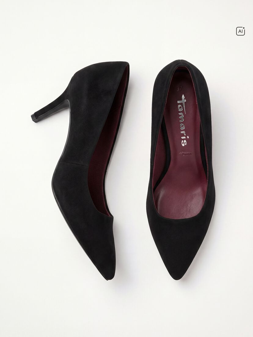Pumps - zwart, BLACK, hi-res