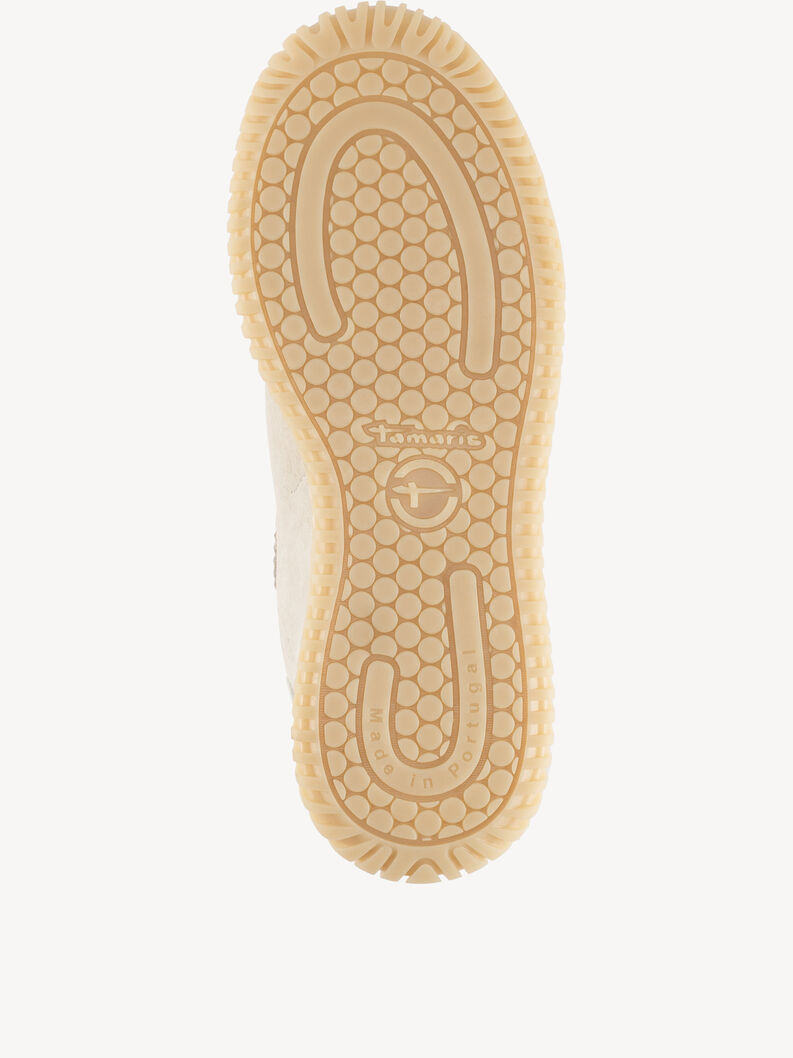 Ledersneaker - beige, IVORY, hi-res