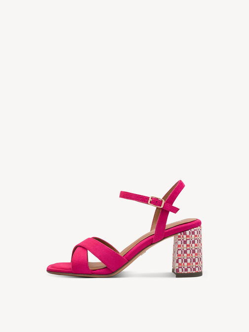 Heeled sandal, FUXIA COMB, hi-res