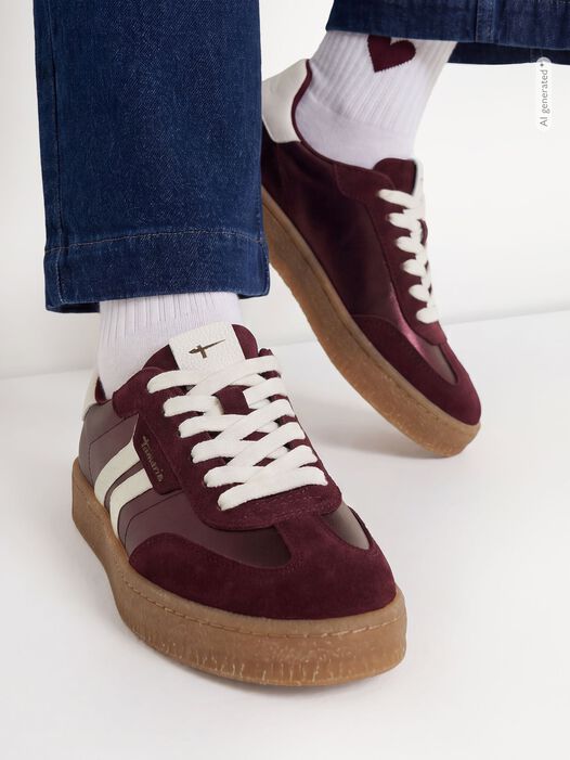 Sneaker, BORDEAUX MET., hi-res