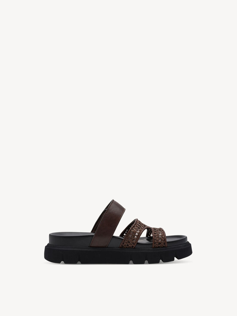 Pantolette - braun, MOCCA, hi-res