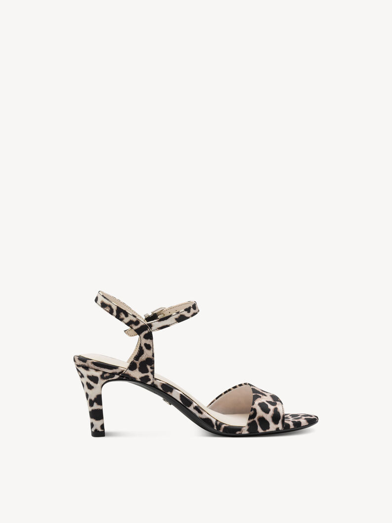 Sandalette - braun, LEOPARD, hi-res