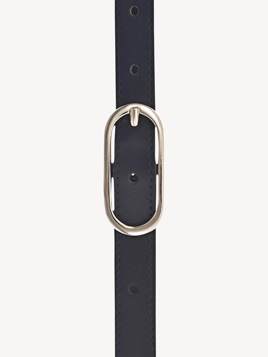 Leren riem, petrol blau, hi-res