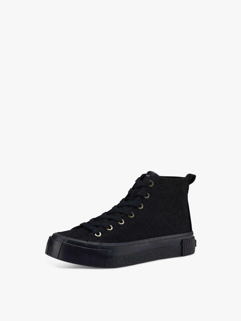 Sneaker - black, BLACK MACRAMEE, hi-res