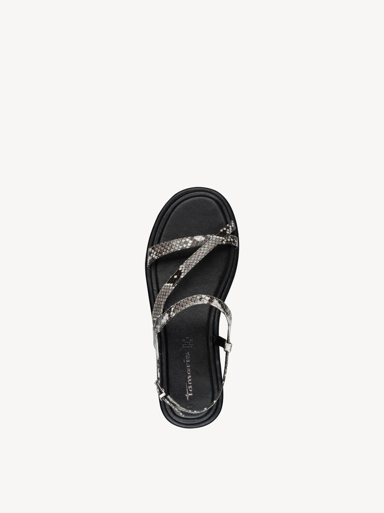 Sandal, GREY SNAKE, hi-res
