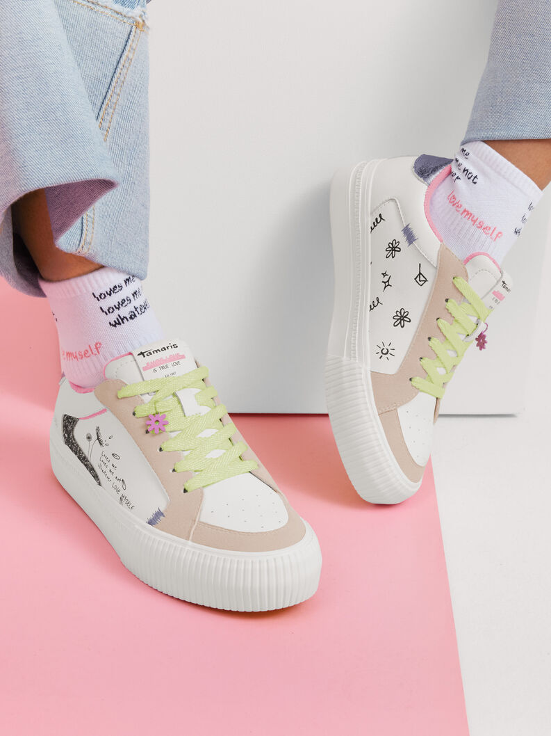 Sneaker, WHITE COMB, hi-res