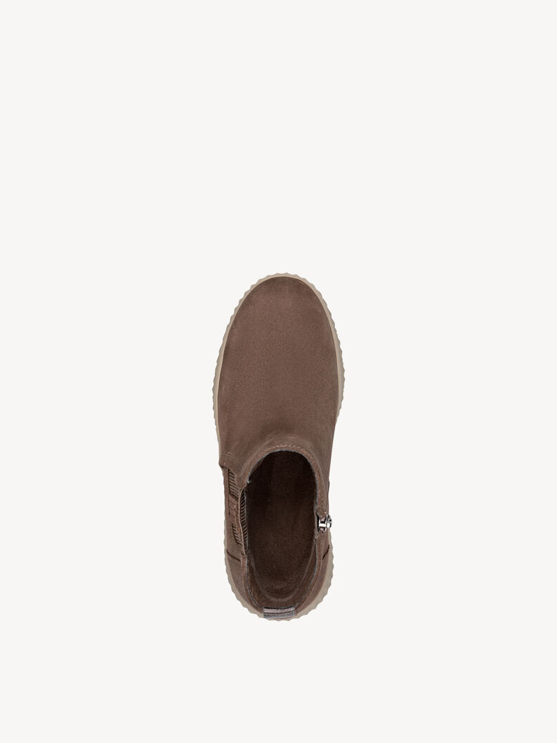 Leather Chelsea boot - grey, MUSHROOM SUEDE, hi-res