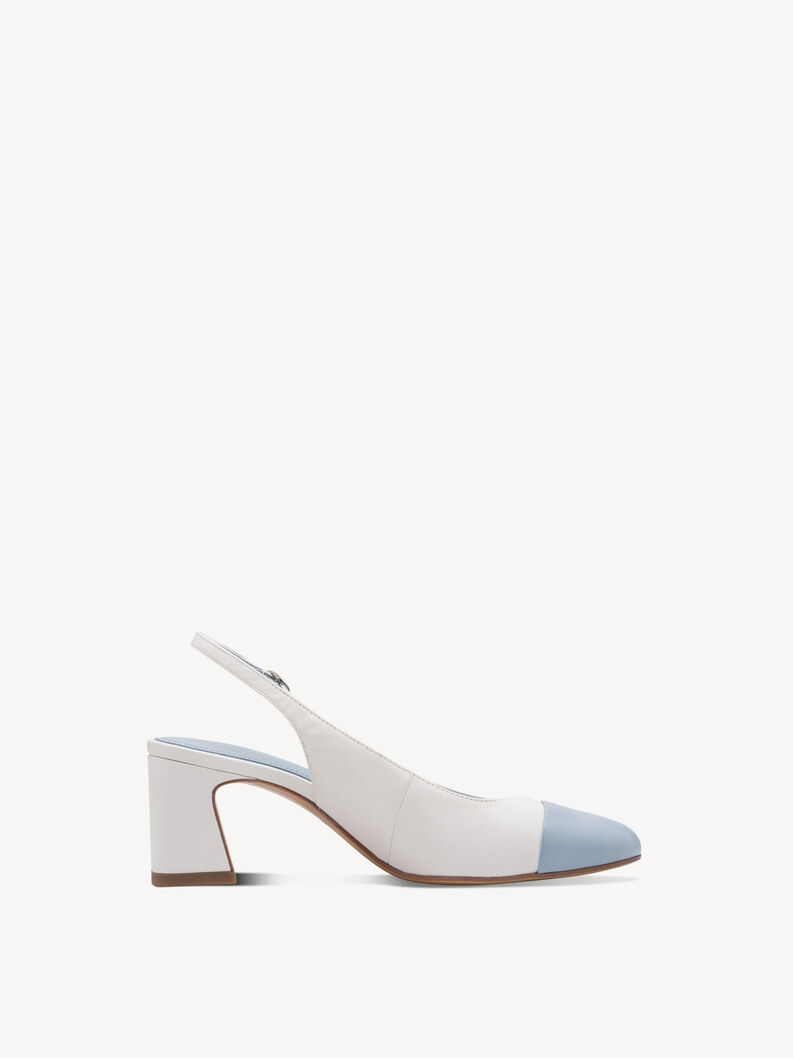 Slingpumps, WHITE COMB, hi-res