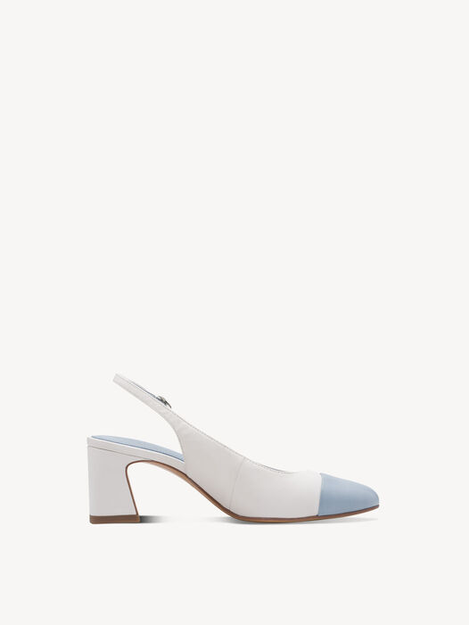 Slingpumps, WHITE COMB, hi-res