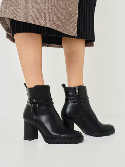 Stiefelette, BLACK, hi-res