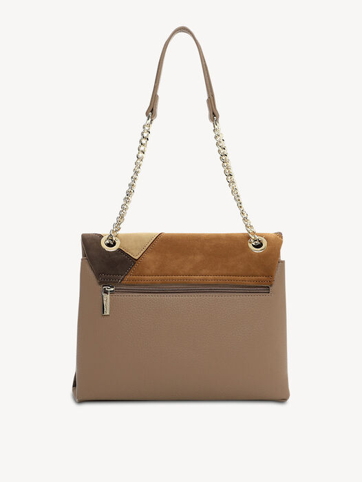 Schoudertas, brown, hi-res