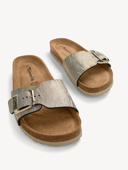 Slipper, LT GOLD STRUCT, hi-res