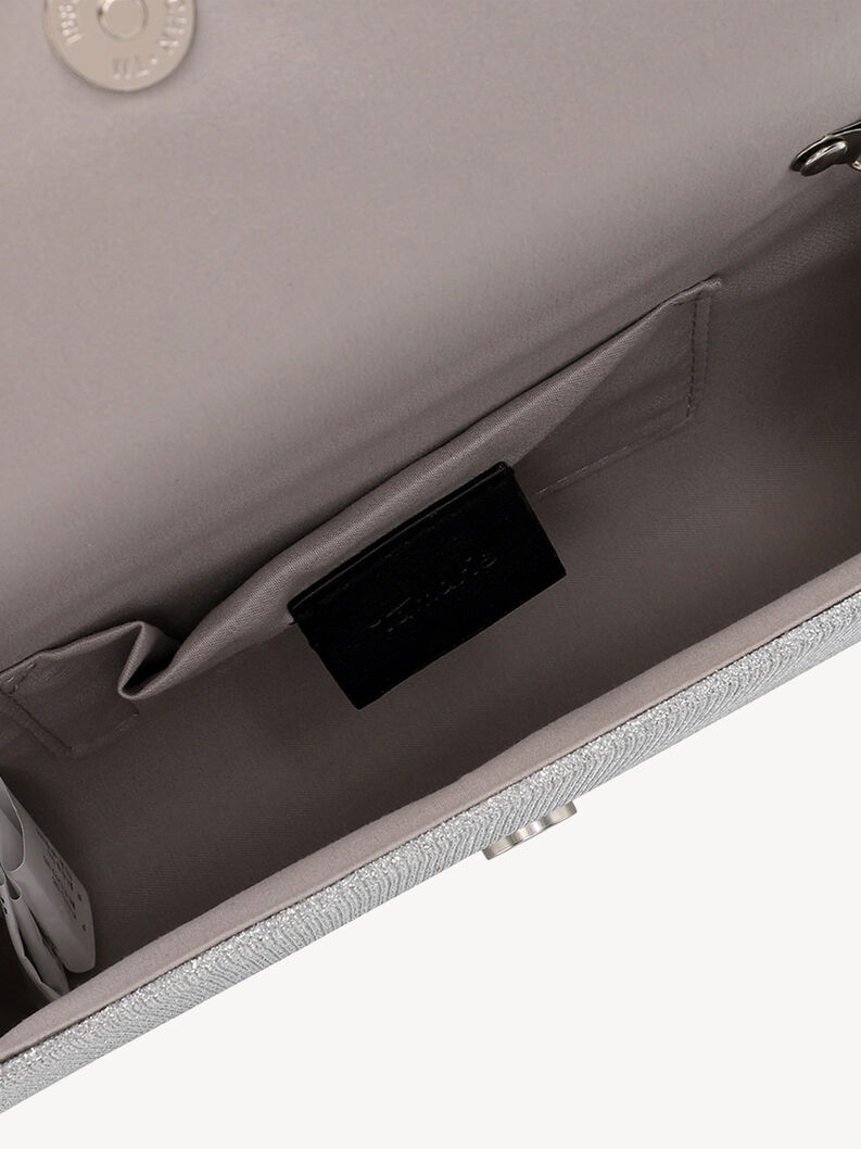 Borsetta senza manici - argento, silver, hi-res