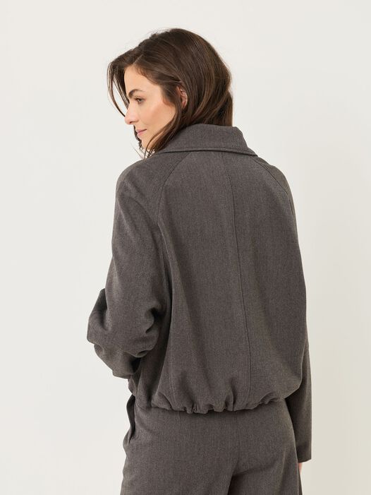 Blouson, Mid Brown Melange, hi-res