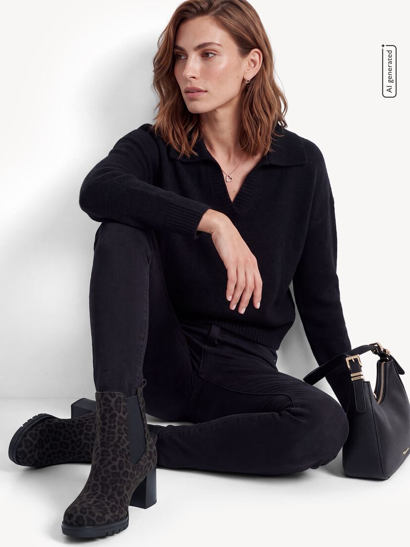 Chelseaboot, GREY LEOPARD, hi-res