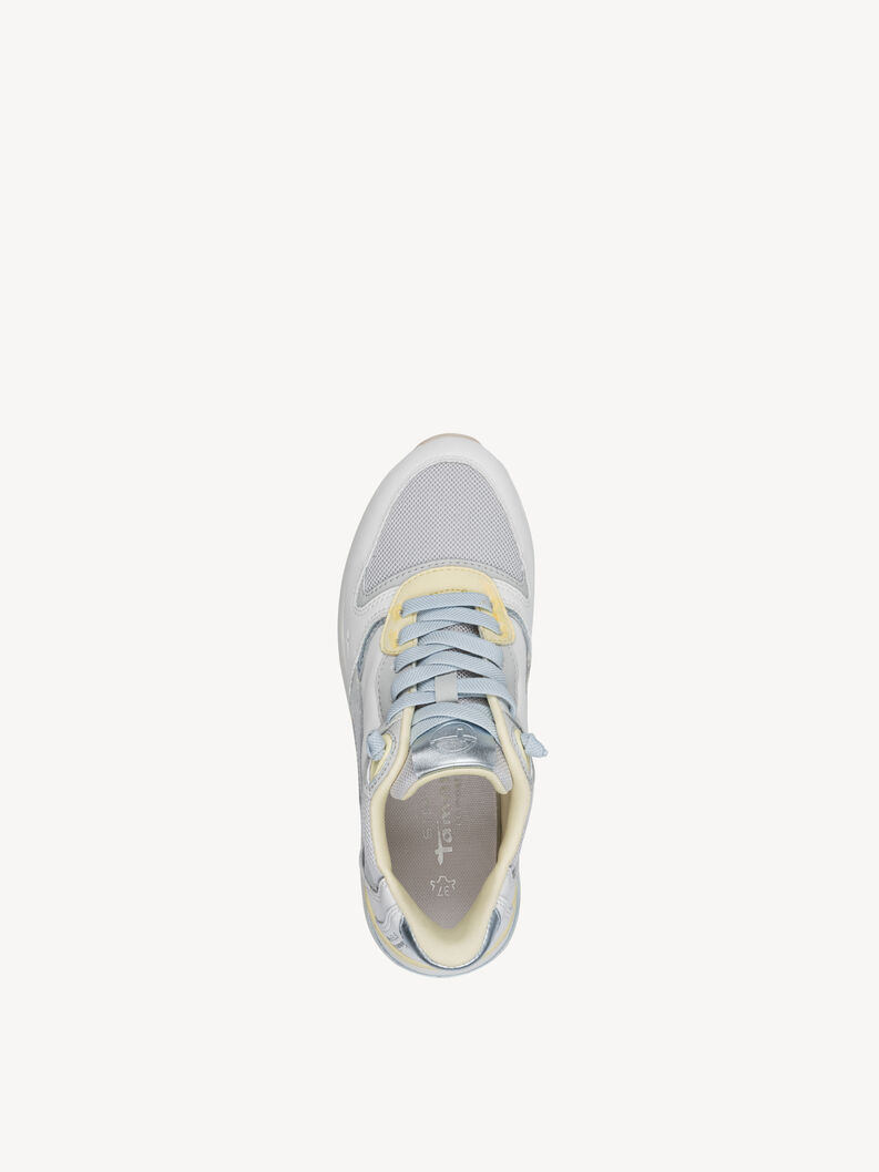 Sneaker, WHITE/BLUE, hi-res