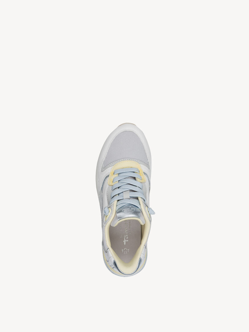 Sneaker - wit, WHITE/BLUE, hi-res
