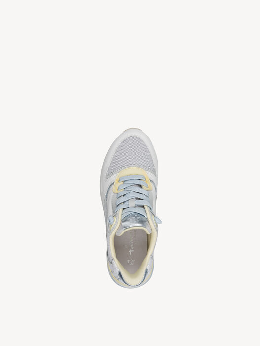 Sneaker, WHITE/BLUE, hi-res