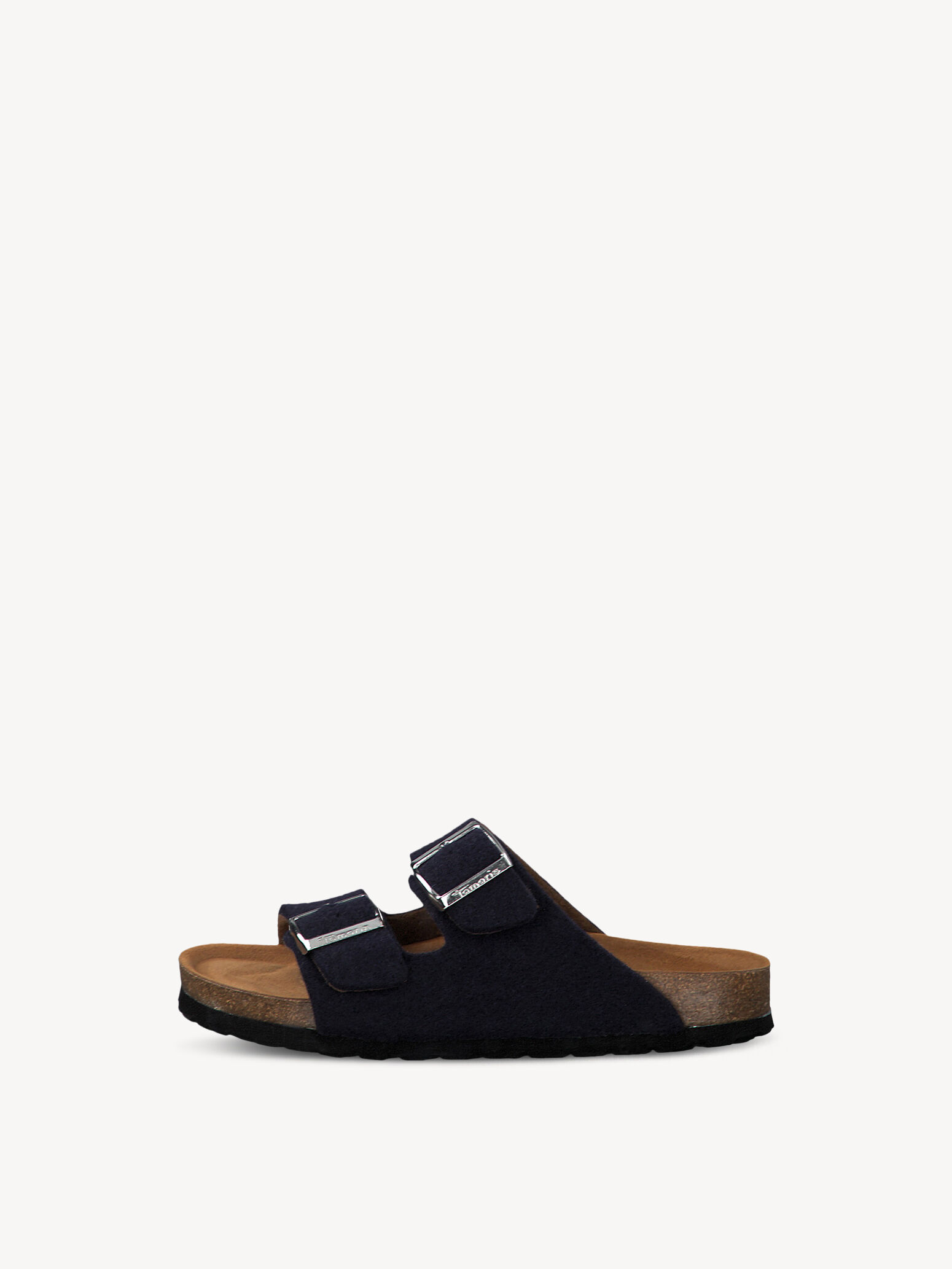 tamaris slippers zwart